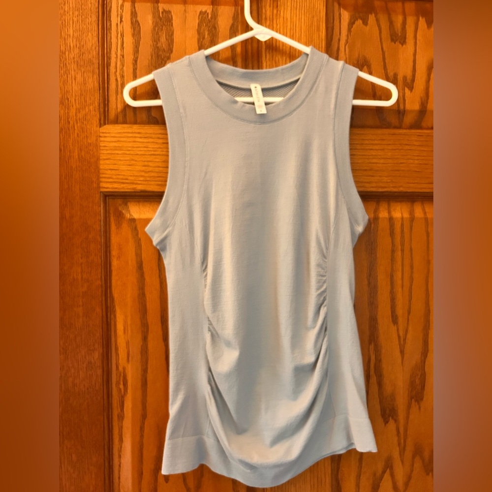 Athleta Sleeveless Light Blue Tank